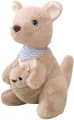 Kangur pluszowy z młodym 23cm - tantis.pl
