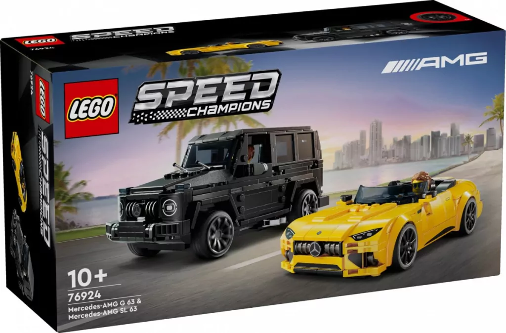 LEGO® Speed Champions. Mercedes-AMG G 63 i Mercedes-AMG SL. 6376924 - tantis.pl