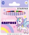 Kredki woskowe 12 kolorów Unicorn - tantis.pl
