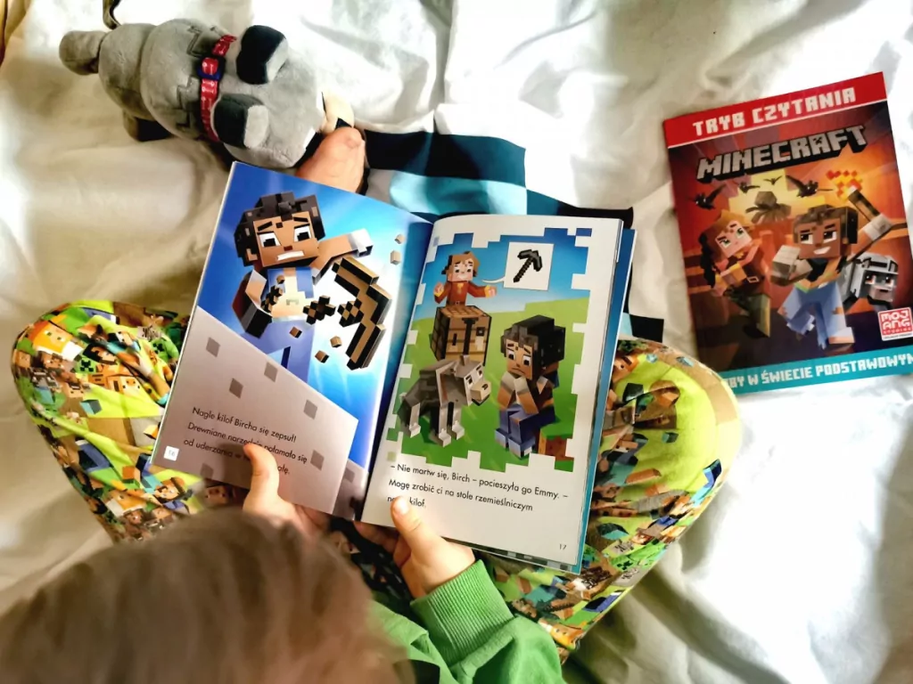 Moby w świecie podstawowym. Minecraft. Tryb czytania - tantis.pl