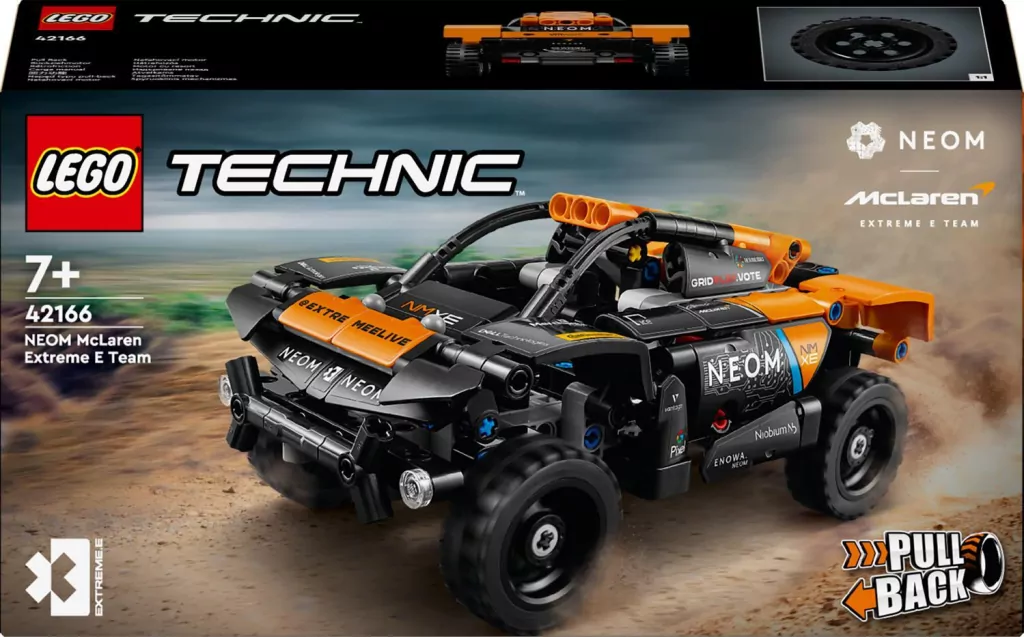 LEGO® Technic. NEOM McLaren Extreme E Race Car 42166 - tantis.pl
