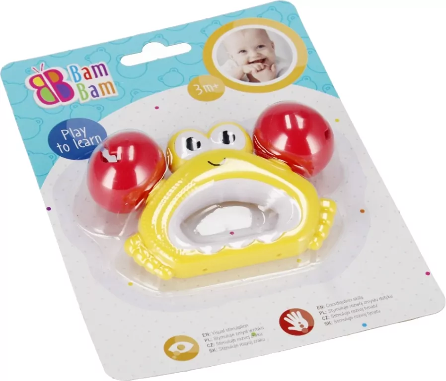 Bam Bam. Grzechotka krabik - tantis.pl