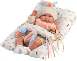 Lalka bobas Mimi płacząca z poduszką 42cm