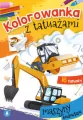 Maszyny budowlane. Kolorowanka z tatuażami - tantis.pl