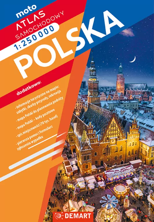Polska. Atlas samochodowy 1:250 000 - tantis.pl
