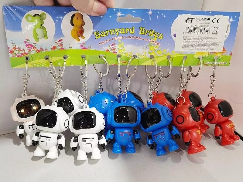 Brelok robot MIX - tantis.pl