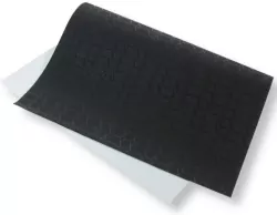 Papier ozdobny brokatowy 140g 40x60cm czarny 5ark