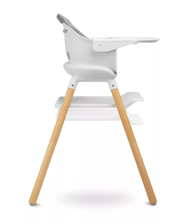 Caretero Krzesełko do karmienia Bravo szare - tantis.pl