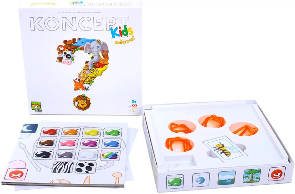 Zwierzaki. Koncept Kids - tantis.pl