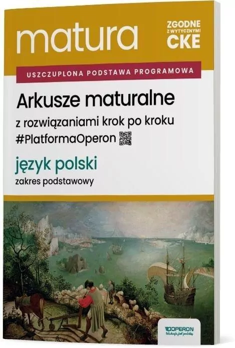 Matura 2026 Język polski. Arkusze maturalne z rozwiązaniami krok po kroku. Zakres podstawowy - tantis.pl