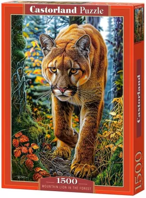 Puzzle 1500 Mountain Lion In The Forest CASTOR