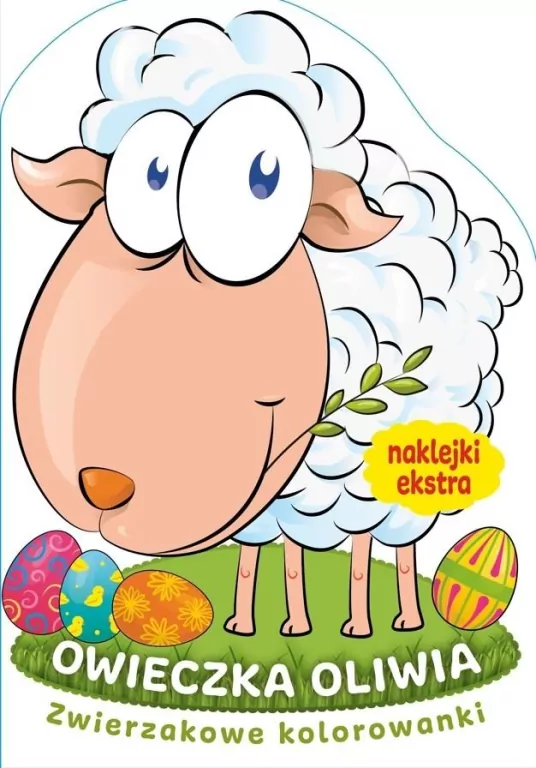 Zwierzakowe kolorowanki. Owieczka Oliwia - tantis.pl