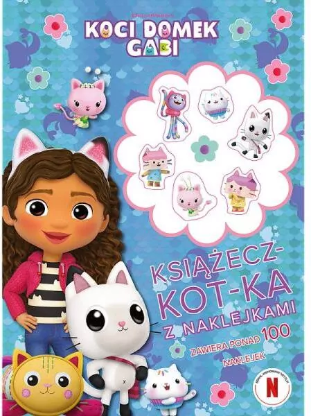 Książecz-kot-ka z naklejkami - tantis.pl
