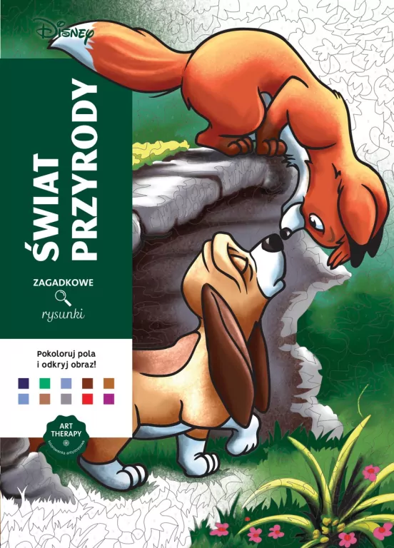 Art therapy. Kolorowanka antystresowa Świat.. - tantis.pl