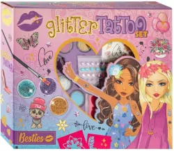Zestaw do tatuaży z brokatem