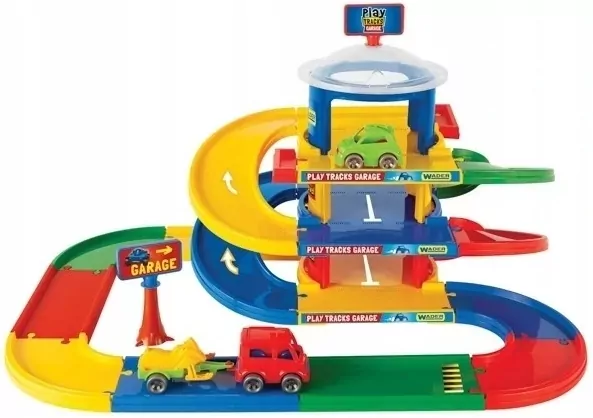 Garaż 3-poziomowy. Play Tracks Garage - tantis.pl