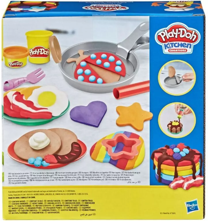 Zestaw z masą plastyczną PlayDoh. Naleśniki - tantis.pl