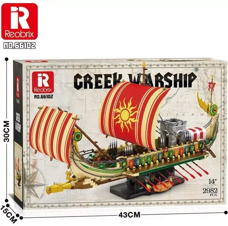 Klocki Greek Warship 2982el - tantis.pl