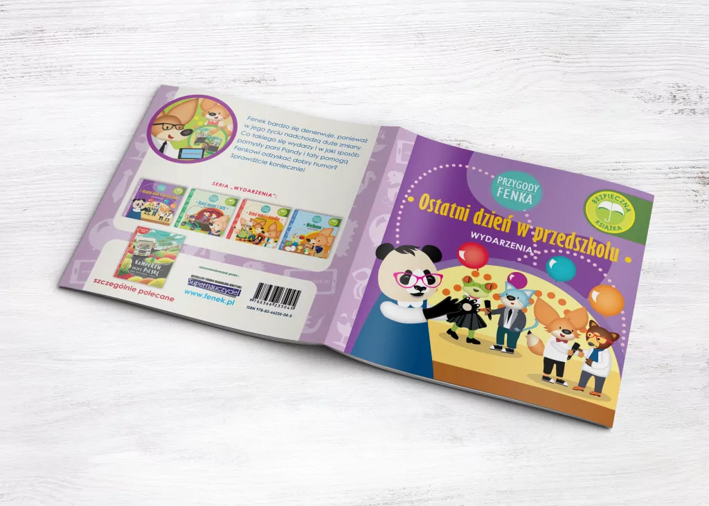 Ostatni dzień w przedszkolu. Wydarzenia. Przygody Fenka - tantis.pl