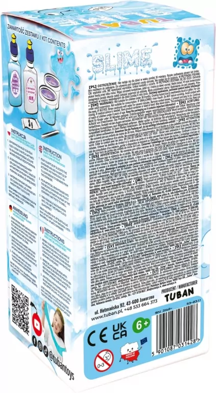 Zestaw Diy Super Slime Cloud - tantis.pl