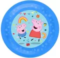 Świnka Peppa Talerz wielokrotnego użytku 21 cm - tantis.pl