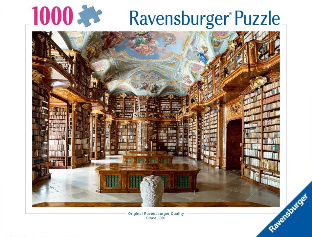 Puzzle 2D: Biblioteka 1000el - tantis.pl