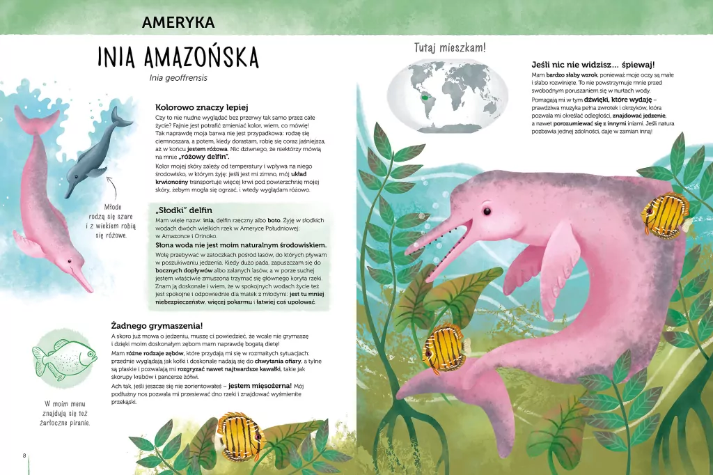 Zadziwiające zwierzęta świata. Atlas bioróżnorodności - tantis.pl