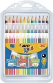 BIC. Zestaw 3w1 kredki, 36 sztuk - tantis.pl