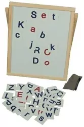 Tablica magnetyczna rozkładana z alfabetem