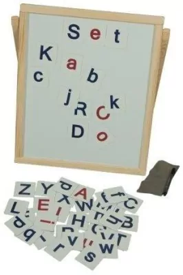 Tablica magnetyczna rozkładana z alfabetem