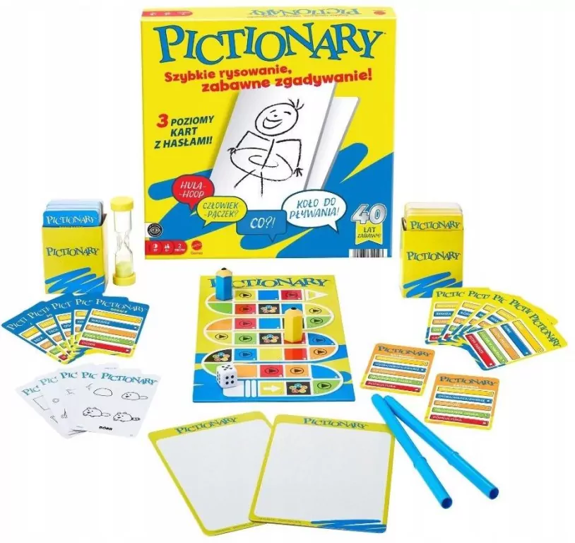 Pictionary rodzinna gra w rysowanie - tantis.pl
