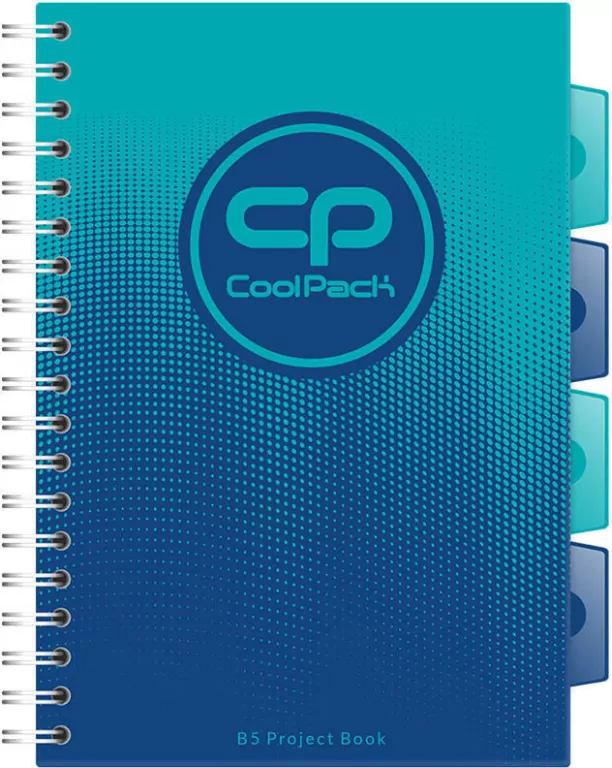 Kołobrulion B5 Coolpack 100 kartek Gradient OCEAN - tantis.pl