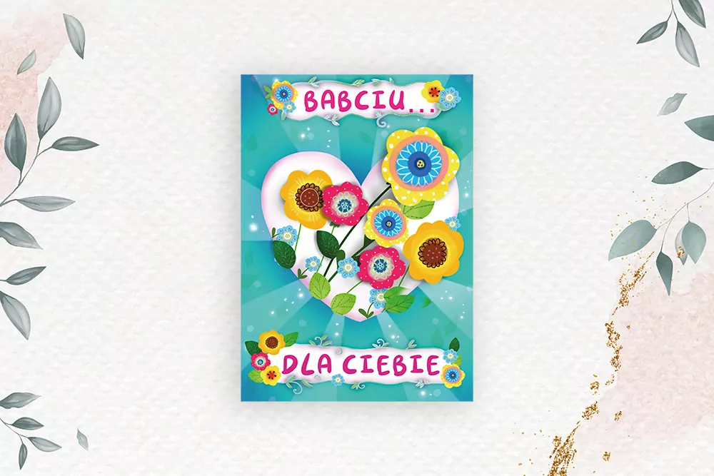 Laurka B6 Babcia Serce - tantis.pl