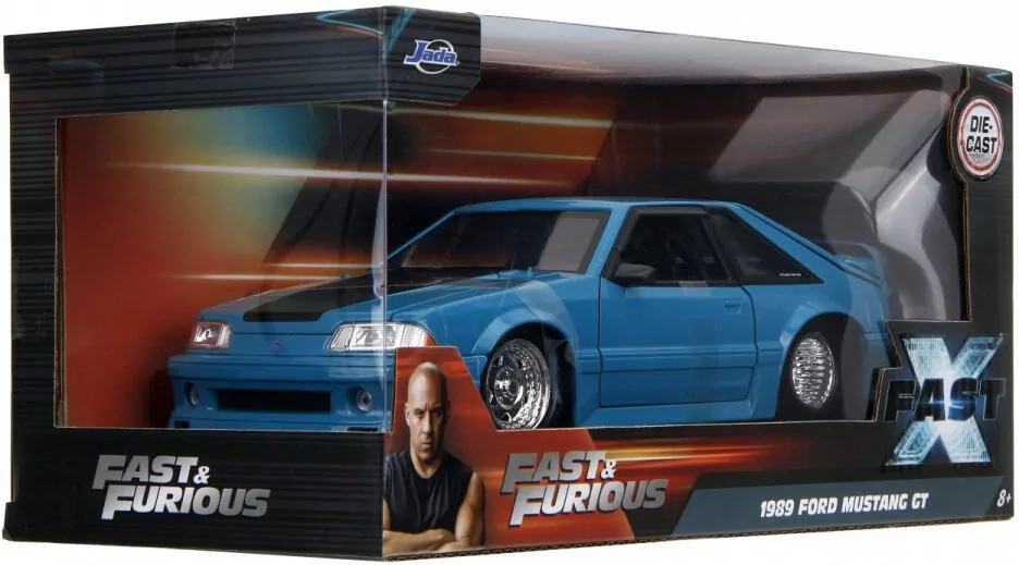 Jada F&F 1989 Ford Mustang GT 1:24 - tantis.pl
