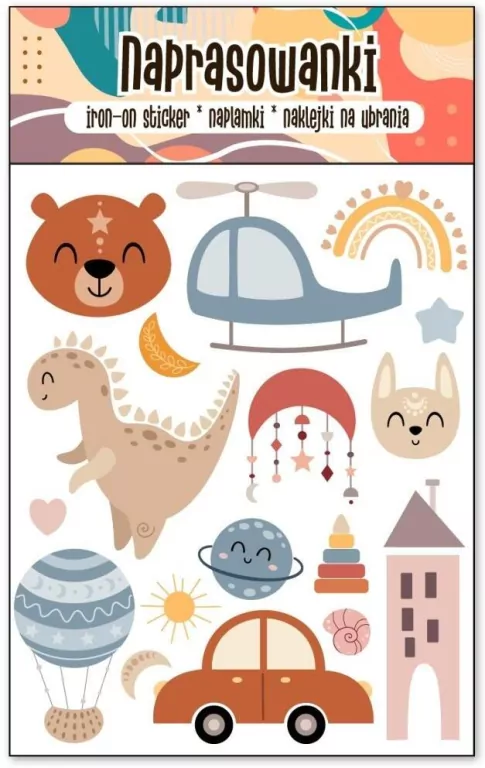 Naprasowanki Termo Naklejki na Ubrania Boho Baby - tantis.pl