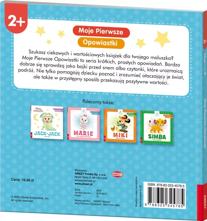 Moje pierwsze opowiastki. Stich myje ząbki - tantis.pl