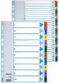Esselte. Przekładki kartonowe A4, A-Z biały - tantis.pl