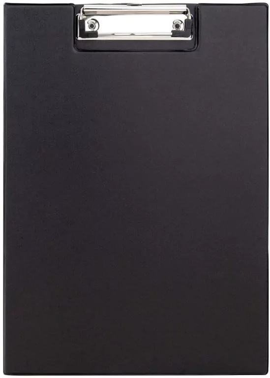 Deska z klipem A4 zamykana czarna DELI - tantis.pl