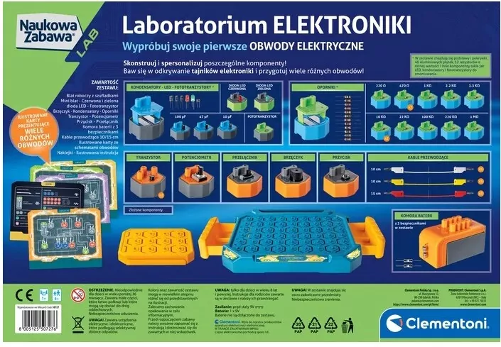Naukowa zabawa - Laboratorium elektroniki - tantis.pl