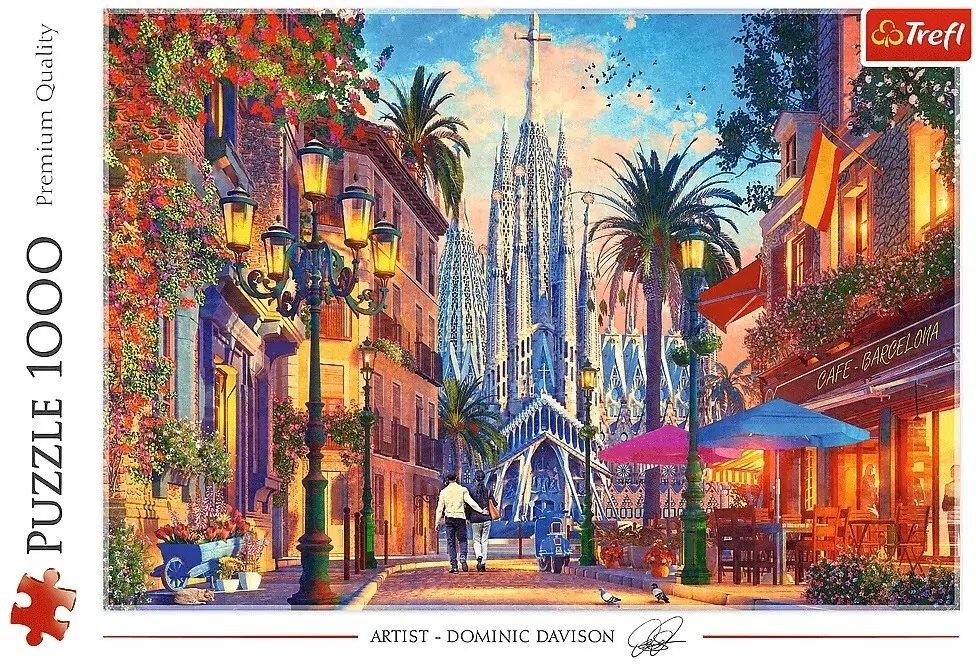 Puzzle 1000. Barcelona, Hiszpania. 10793 - tantis.pl