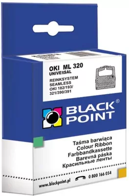 Taśma Barwiąca OKI ML 320 182/390, Czarna