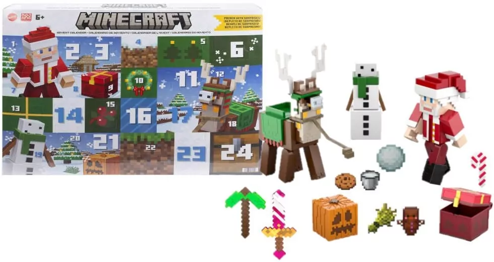 Minecraf Kalendarz adwentowy - tantis.pl
