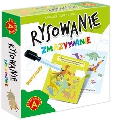 Pisanie - Zmazywanie Dinozaury - tantis.pl