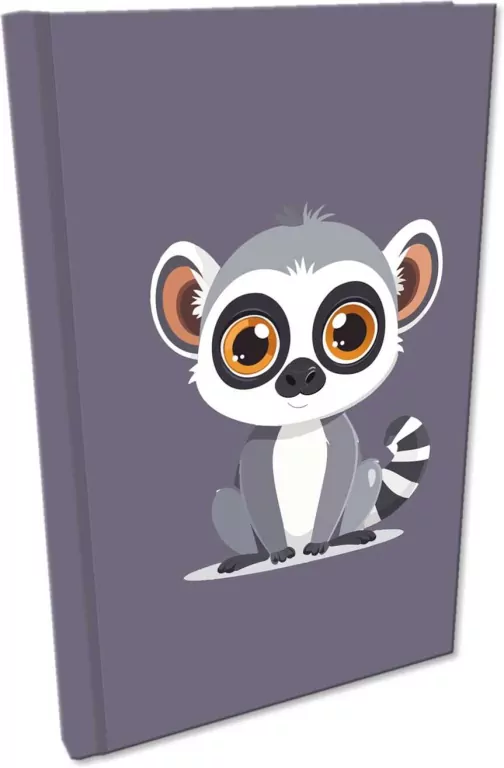 Notes A5 kratka Soft Touch Lemur - tantis.pl
