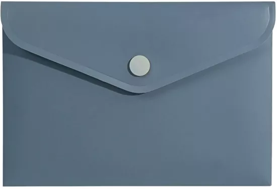 Teczka koperta A6 PP grafit morandi