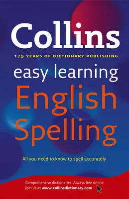 English Spelling. Collins Easy Learning. PB - tantis.pl