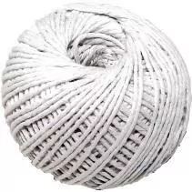 Sznurek bawełniany 1,5mmx50m. Biały - tantis.pl