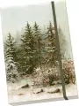 Notatnik ozdobny A5 STNOTE 144 Zimowy las BN - tantis.pl