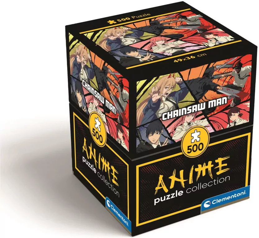 Puzzle 500 Cubes Anime Chainsaw Man - tantis.pl