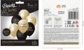 Balony B&C j. złoto-czarny Happy Birthday - tantis.pl